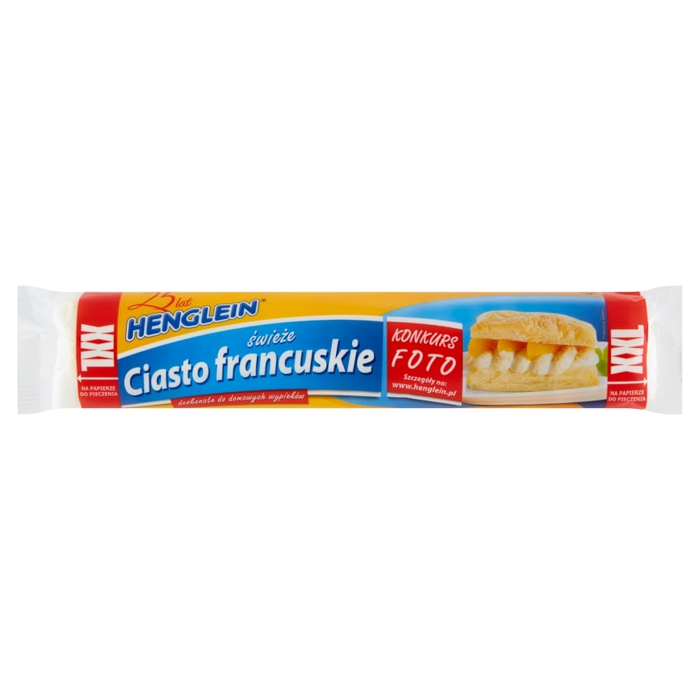 HENGLEIN Ciasto francuskie swieze XXL. 17,31 zl/kg