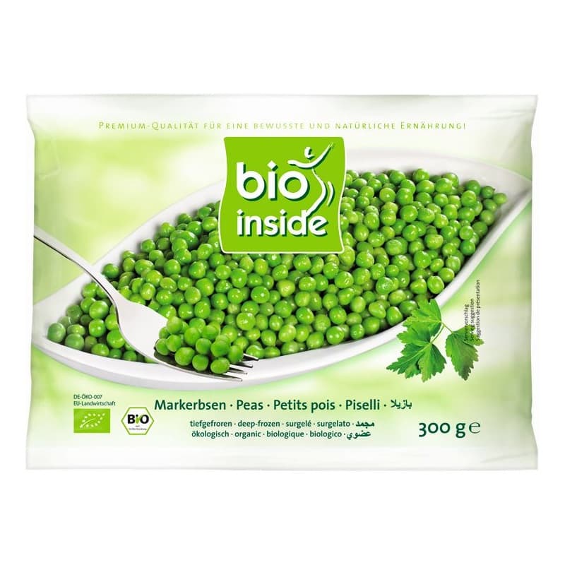BIO INSIDE Groszek zielony mrozony bezglutenowy BIO. 41,30 zl/kg