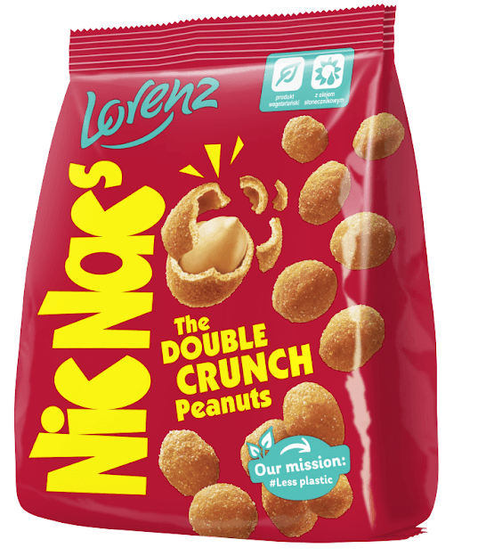 NICNAC'S Orzeszki ziemne w chrupiacej panierce prazone. 53,52 zl/kg