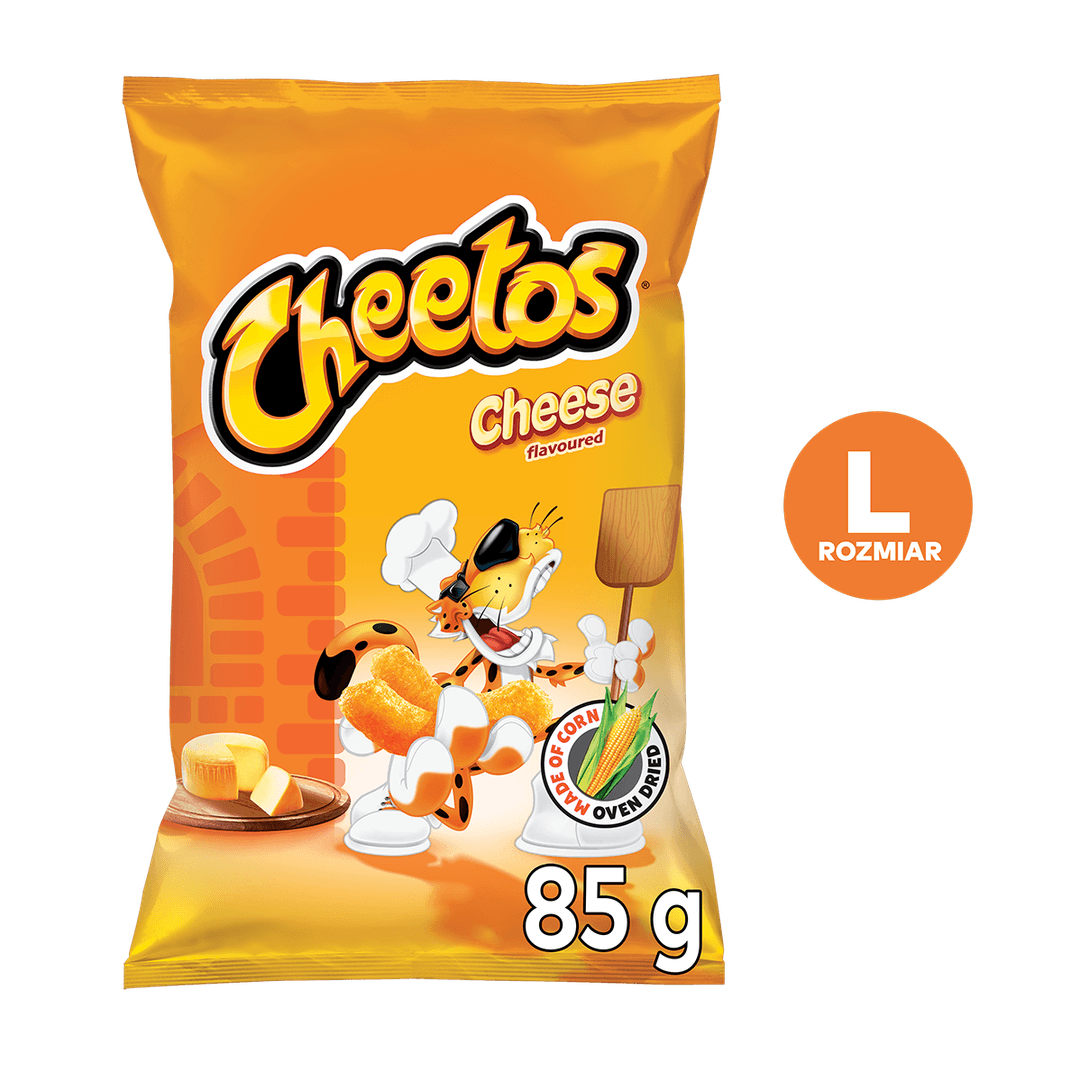 CHEETOS Chrupki o smaku sera. 52,82 zl/kg