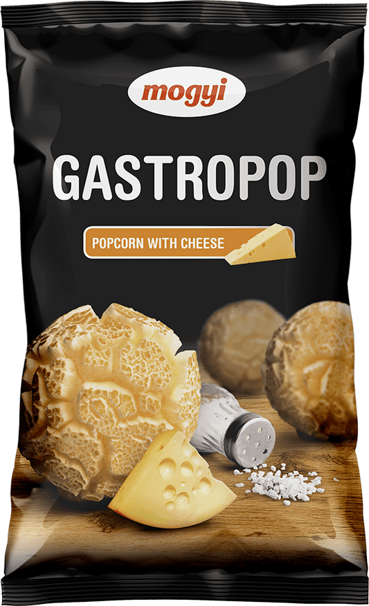 MOGYI Popcorn o smaku serowym. 39,88 zl/kg