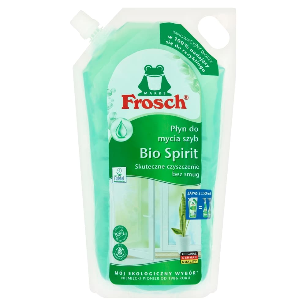 FROSCH Plyn do mycia szyb Bio Spirit. 14,49 zl/l