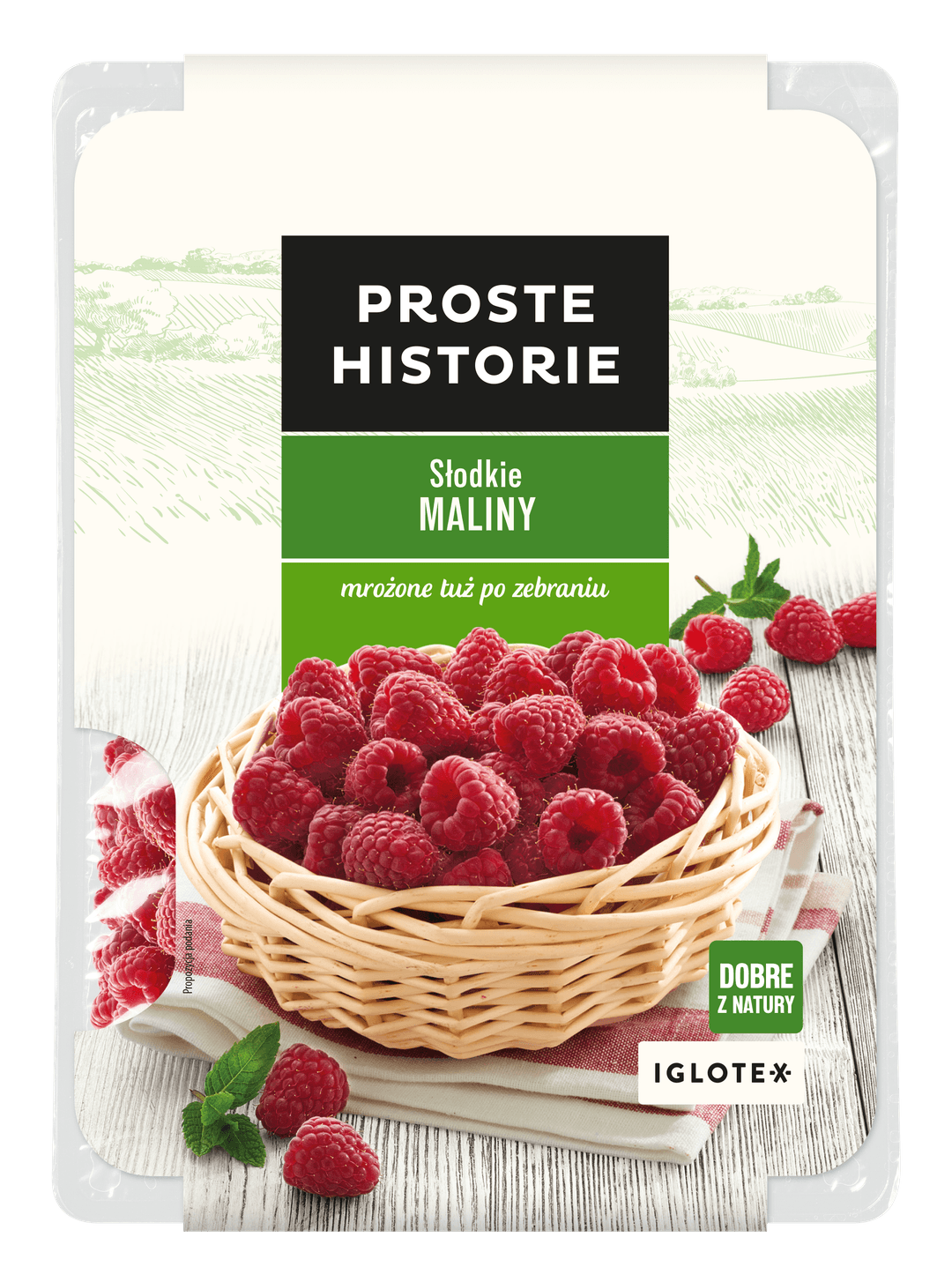 PROSTE HISTORIE Slodkie maliny. 60,68 zl/kg