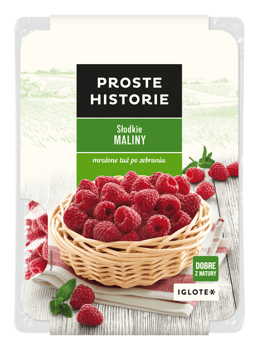 PROSTE HISTORIE Slodkie maliny. 60,68 zl/kg