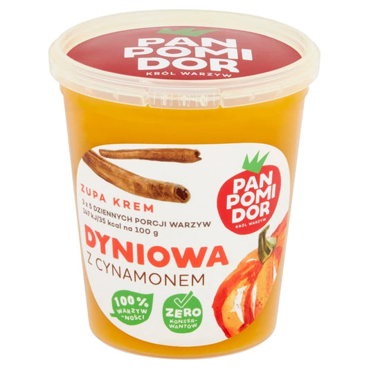 PAN POMIDOR Zupa krem dyniowa z cynamonem. 19,23 zl/kg