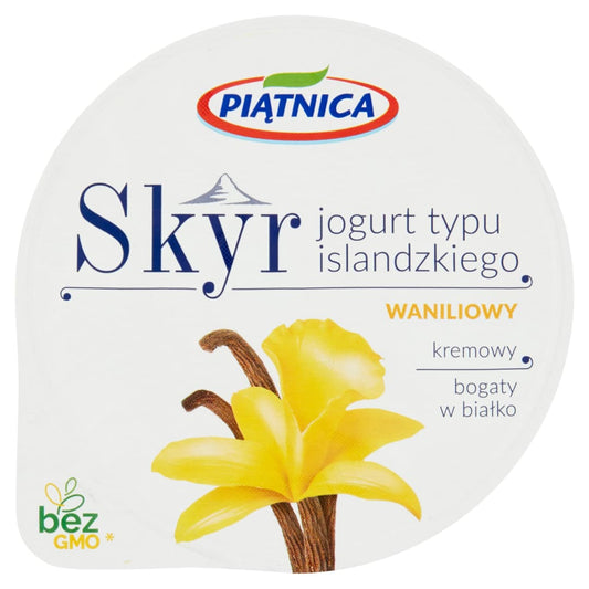 PIATNICA Skyr jogurt typu islandzkiego waniliowy. 21,93 zl/kg
