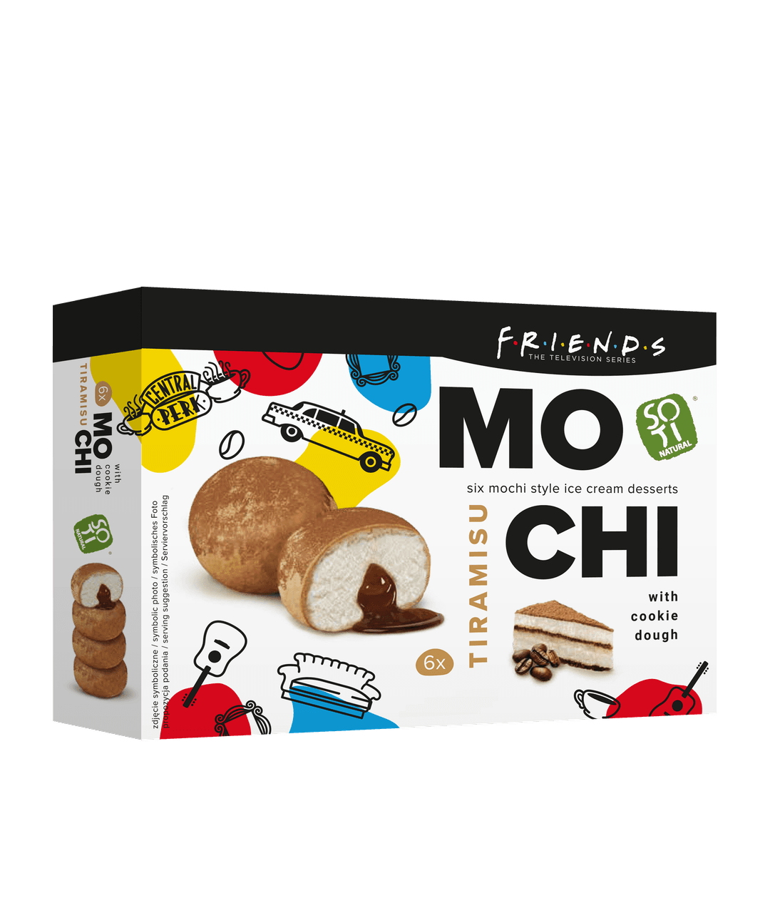 SOTI NATURAL Mochi o smaku tiramisu. 98,56 zl/l