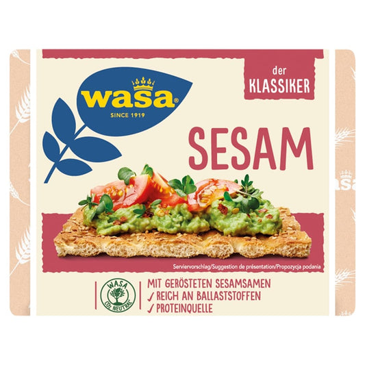 WASA SEZAM Pieczywo chrupkie grube z nasionami sezamu. 32,45 zl/kg