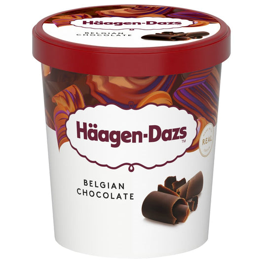 HAAGEN DAZS Lody o smaku belgijskiej czekolady. 50,92 zl/kg