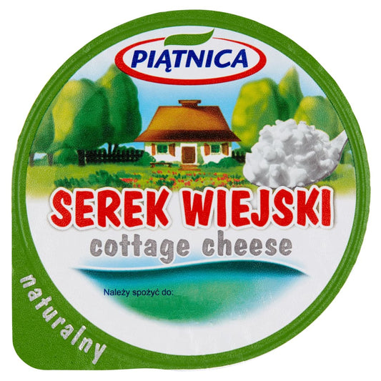 PIATNICA Serek Wiejski naturalny. 14,80 zl/kg
