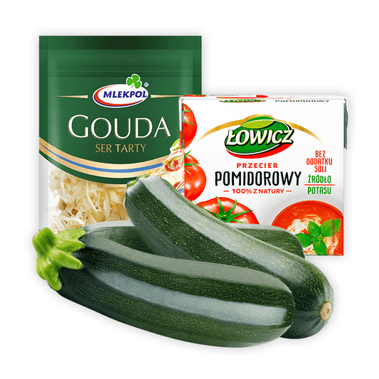 MULTIPAK Zestaw na ekspresowe pizzerinki z cukinii.