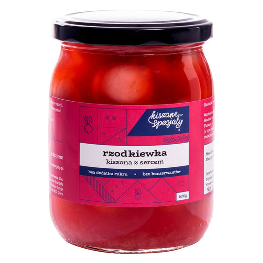 KISZONE SPECJALY Kiszona rzodkiewka. 30,75 zl/kg