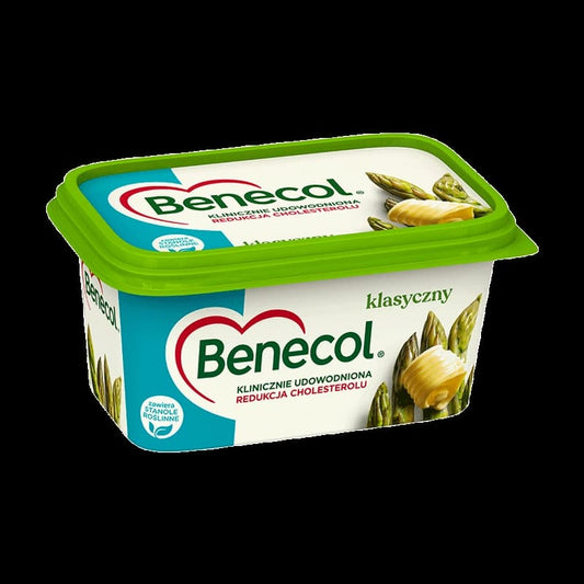 BENECOL Tluszcz do smarowania z dodatkiem stanoli roslinnych. 47,48 zl/kg