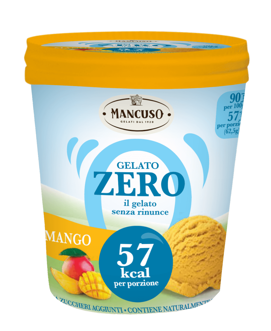 MANCUSO Sorbet o smaku mango bez cukru. 49,98 zl/l