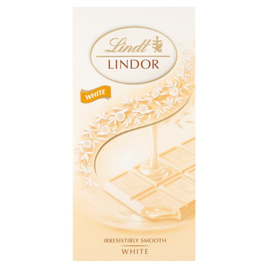 LINDT LINDOR Czekolada biala z nadzieniem. 125,90 zl/kg