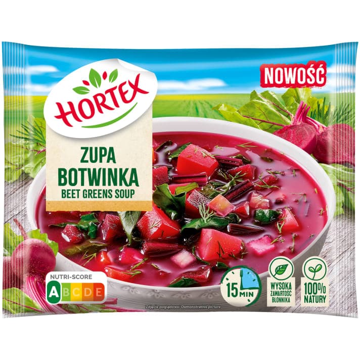 HORTEX Zupa botwinka. 15,53 zl/kg