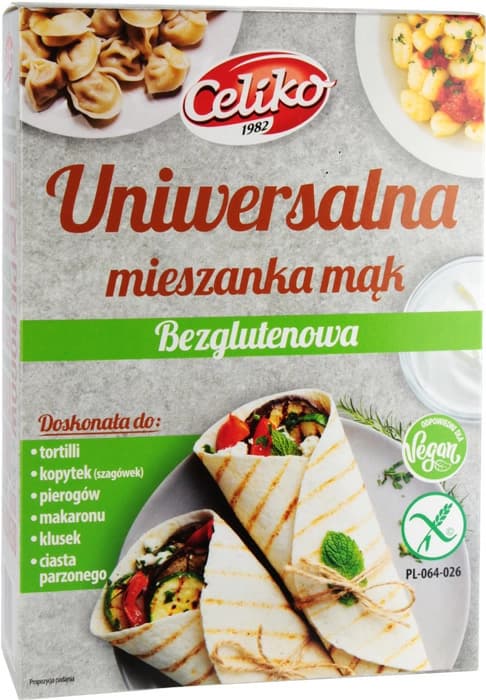 CELIKO Uniwersalna mieszanka mak bezglutenowa. 34,95 zl/kg