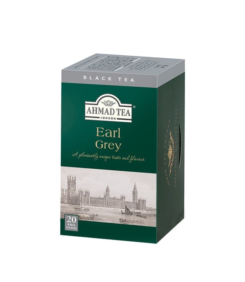 AHMAD TEA Herbata czarna Earl Grey 20 szt.. 422,25 zl/kg