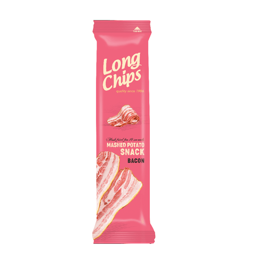 LONG CHIPS Chipsy ziemniaczane o smaku bekonu. 71,87 zl/kg