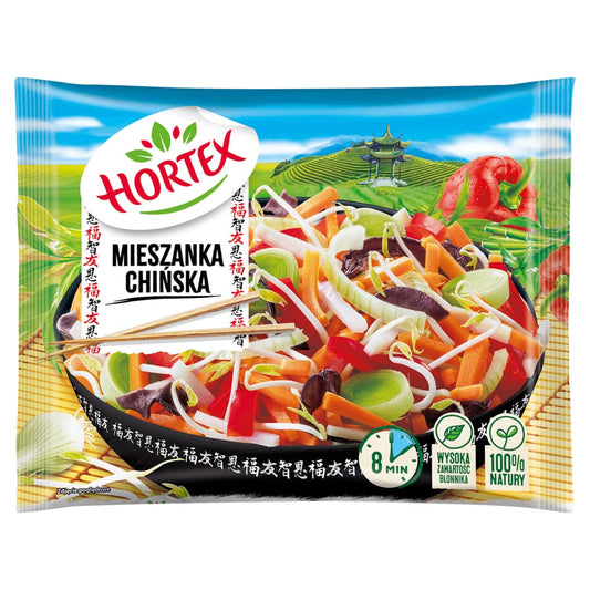HORTEX Mieszanka chinska mrozona. 17,76 zl/kg