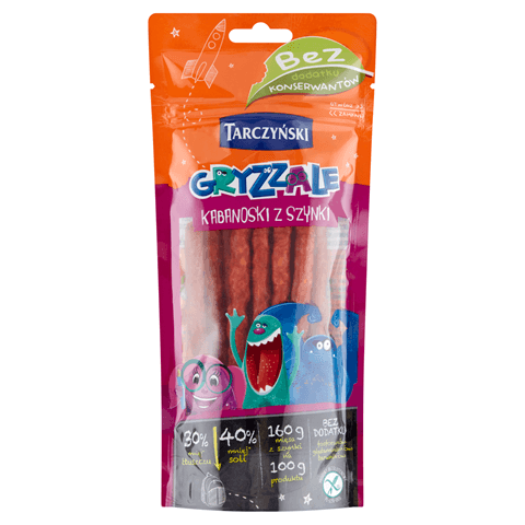 TARCZYNSKI Kabanosy z szynki i cieleciny. 64,33 zl/kg