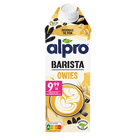 ALPRO BARISTA Napoj owsiany. 11,32 zl/l