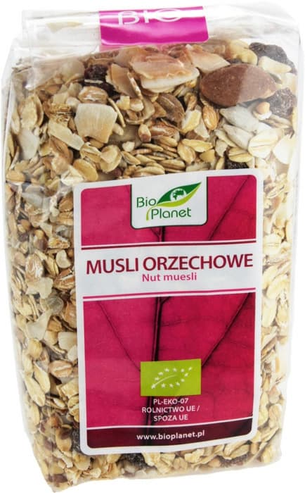 BIO PLANET Musli orzechowe BIO. 53,30 zl/kg