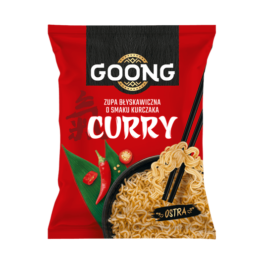 GOONG Zupa blyskawiczna o smaku kurczaka CURRY. 29,08 zl/kg