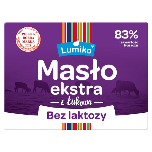 LUMIKO Maslo ekstra z Lukowa bez laktozy. 38,95 zl/kg