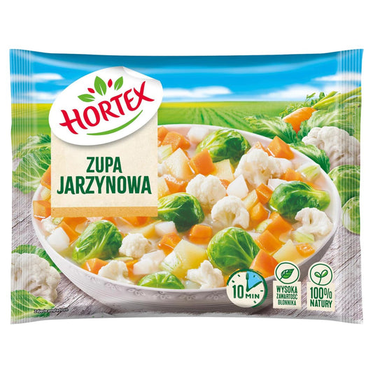 HORTEX Zupa jarzynowa mrozona. 15,53 zl/kg