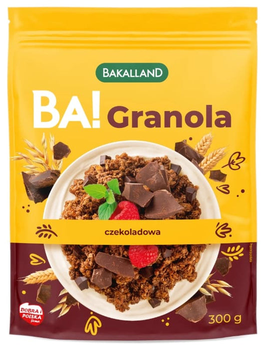 BAKALLAND BA! Granola czekoladowa. 26,63 zl/kg