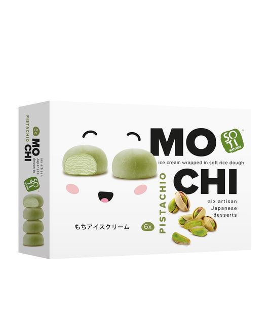 SOTI NATURAL Mochi o smaku pistacjowym. 98,56 zl/l