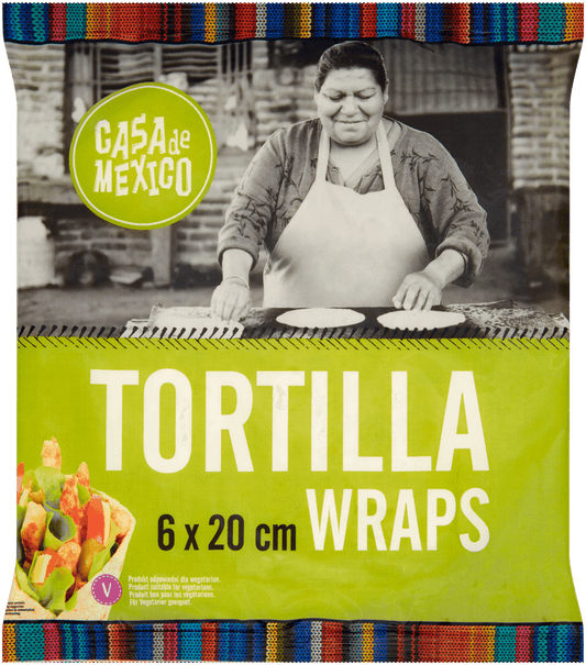 CASA DE MEXICO Wrap pszenny 20 cm. 29,13 zl/kg
