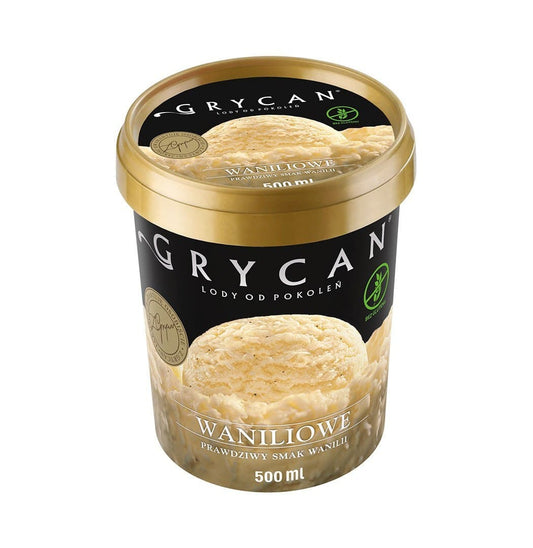 GRYCAN Lody waniliowe. 30,58 zl/l