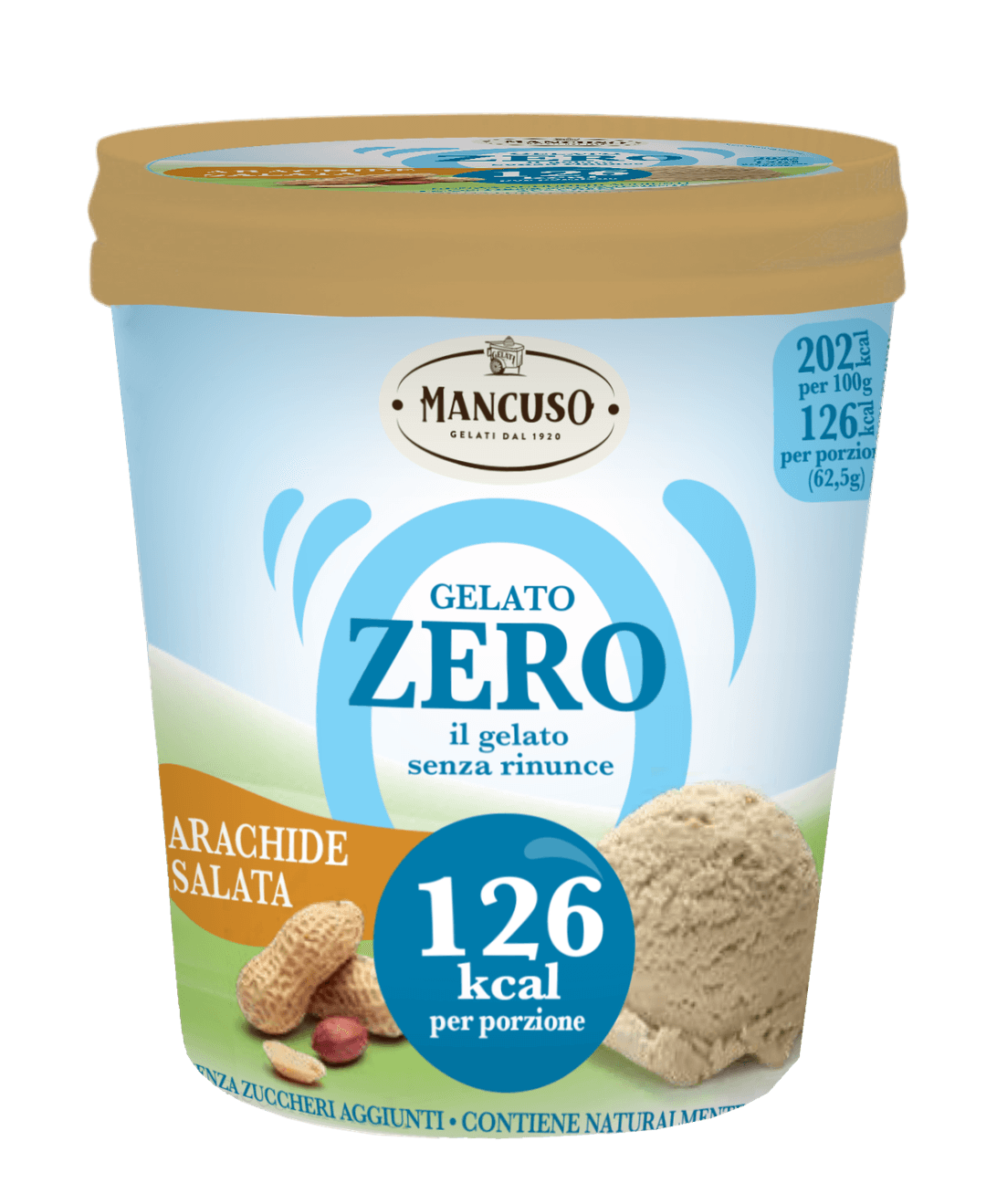 MANCUSO Lody o smaku masla orzechowego. 49,98 zl/l