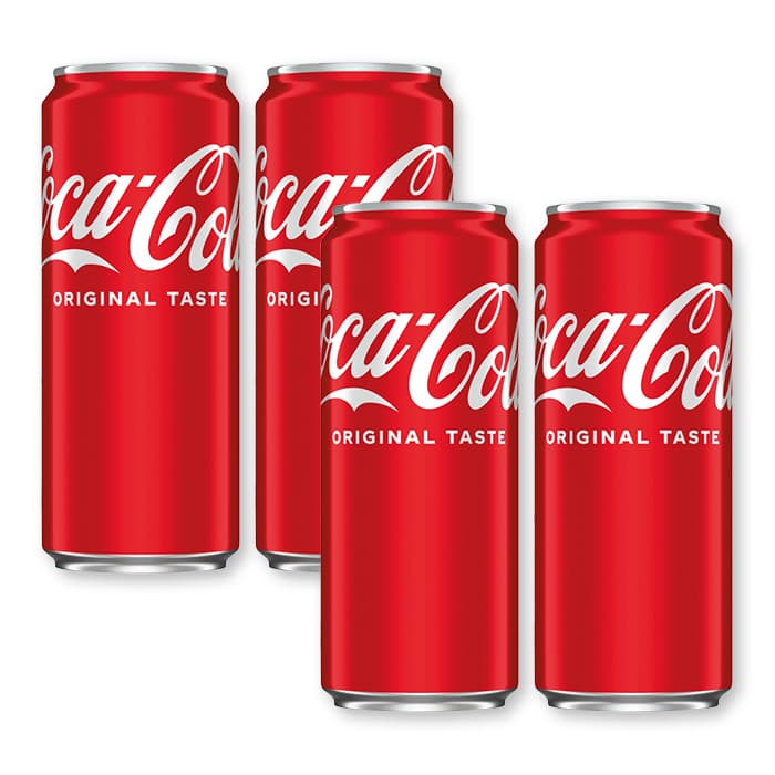 COCA-COLA Napoj gazowany puszka.